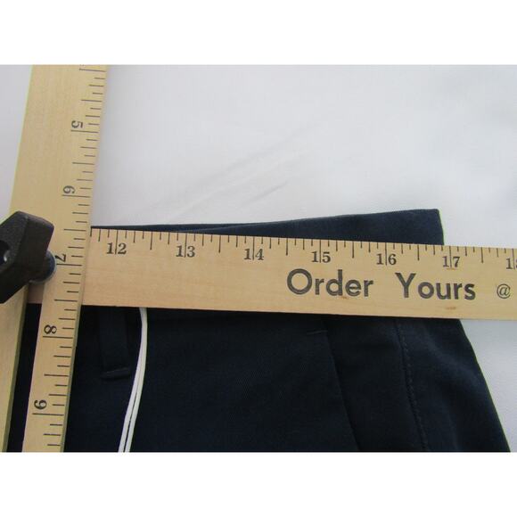 Everlane Navy Blue Straight Leg Flat Front Pants Men's 35x30" Neutral Minimal - Picture 6 of 9